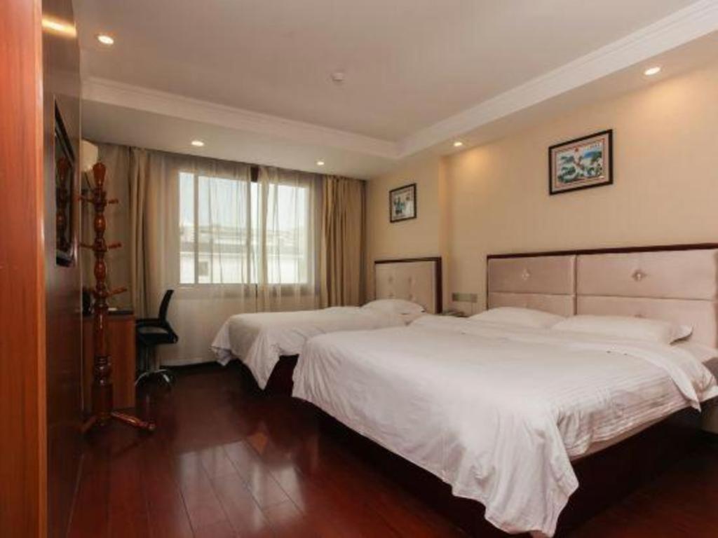 Greentree Inn Suzhou Guanqian Yangyuxiang Metro Station Business Hotel מראה חיצוני תמונה